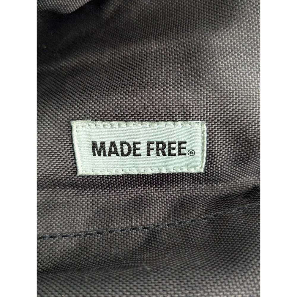 Made Free Urban Pack Backpack Charcoal Recycled Canvas 15 Laptop